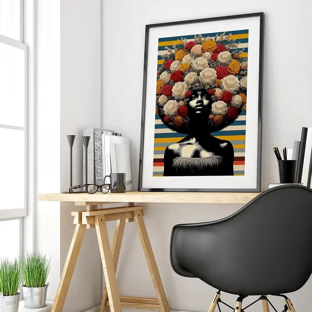 The Bloom Within Framed Art Print The Bloom Within Framed Art Print wall art product P & M Print Gallery