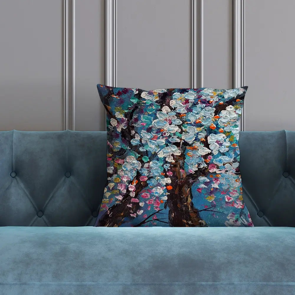 The Blossoming Tree Cushion The Blossoming Tree Cushion wall art product kwang gallery / Shutterstock