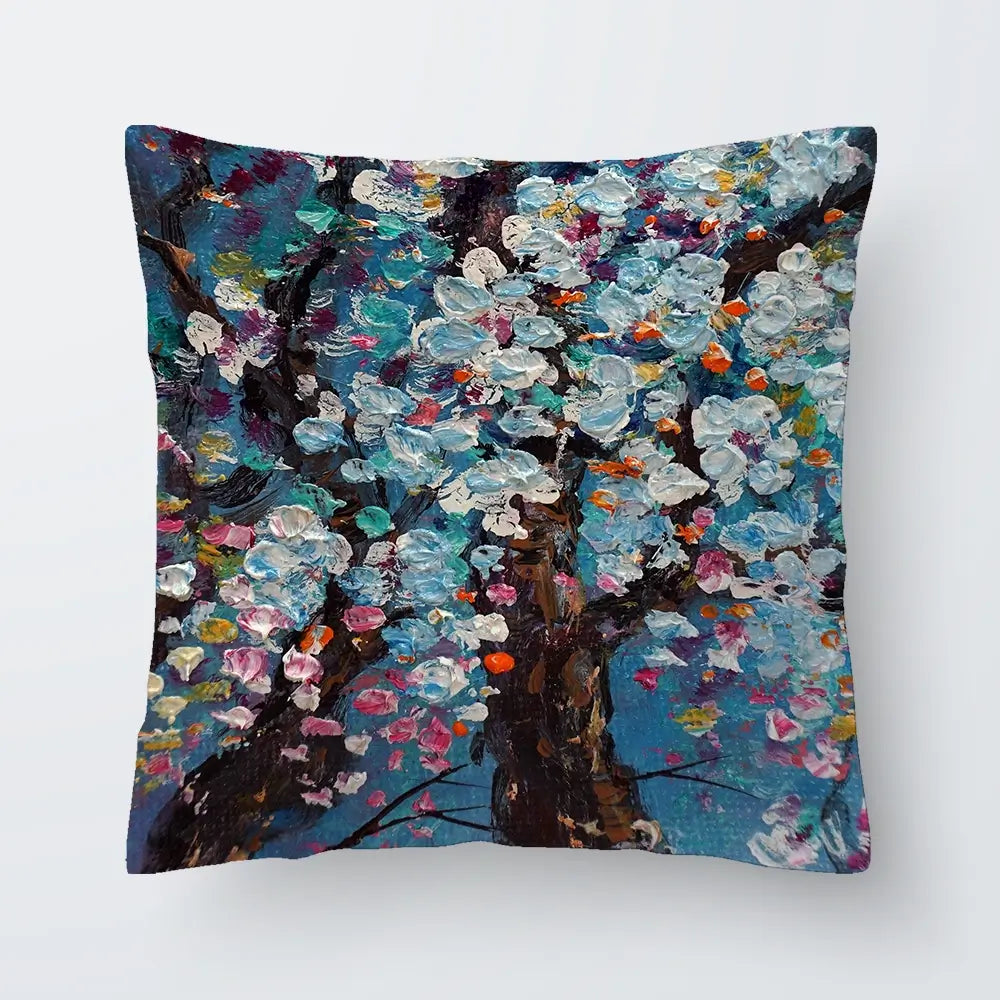 The Blossoming Tree Cushion The Blossoming Tree Cushion wall art product kwang gallery / Shutterstock