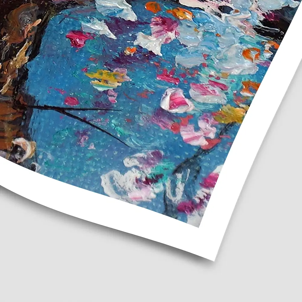 The Blossoming Tree Square Art Print The Blossoming Tree Square Art Print wall art product kwang gallery / Shutterstock