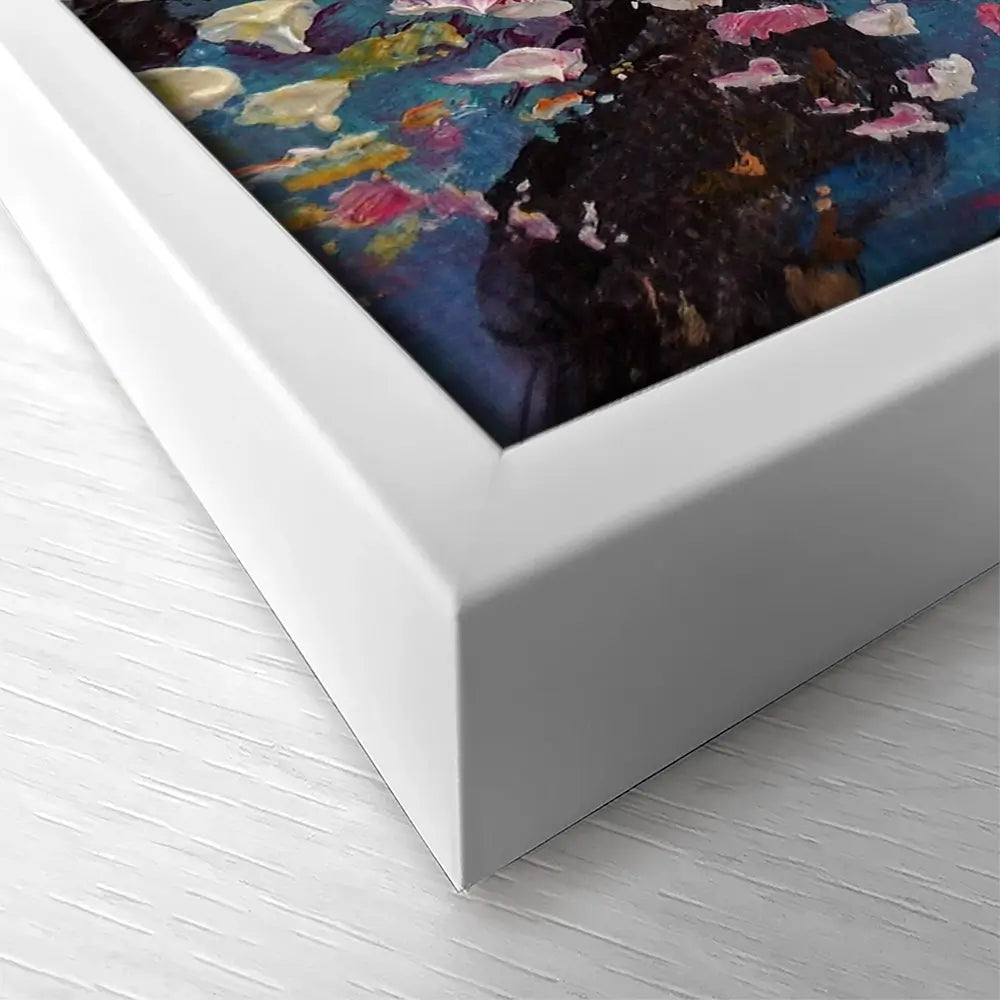 The Blossoming Tree Square Canvas Print The Blossoming Tree Square Canvas Print wall art product kwang gallery / Shutterstock