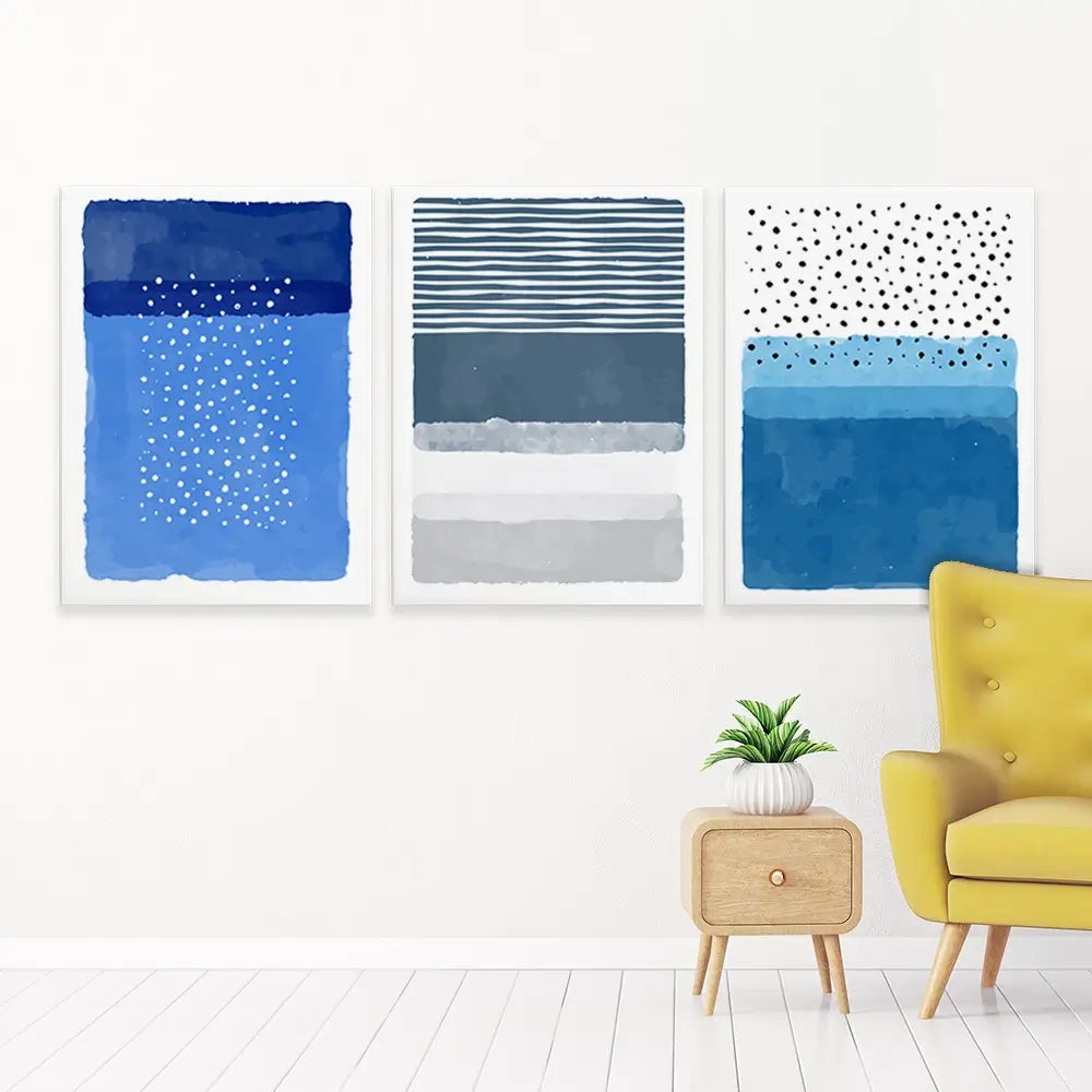 The Blues Trio Canvas Print The Blues Trio Canvas Print wall art product Art Print Shop