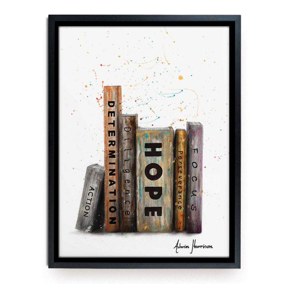 The Books Of Success Canvas Print wall art product Ashvin Harrison