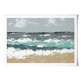 The Breakers Art Print The Breakers Art Print wall art product Jade Reynolds