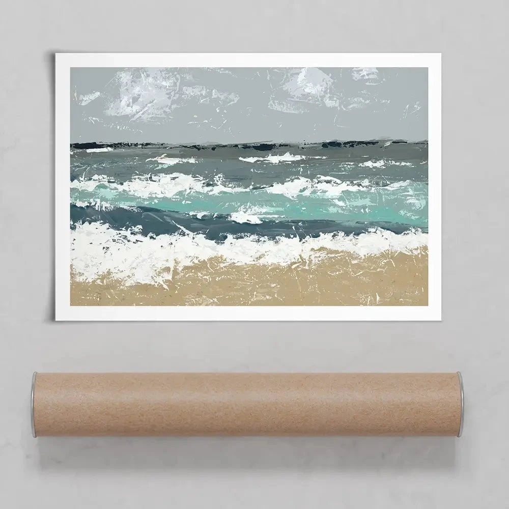 The Breakers Art Print The Breakers Art Print wall art product Jade Reynolds