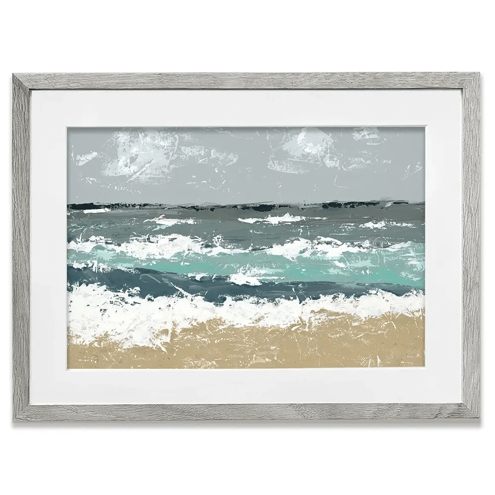 The Breakers Framed Art Print The Breakers Framed Art Print wall art product Jade Reynolds