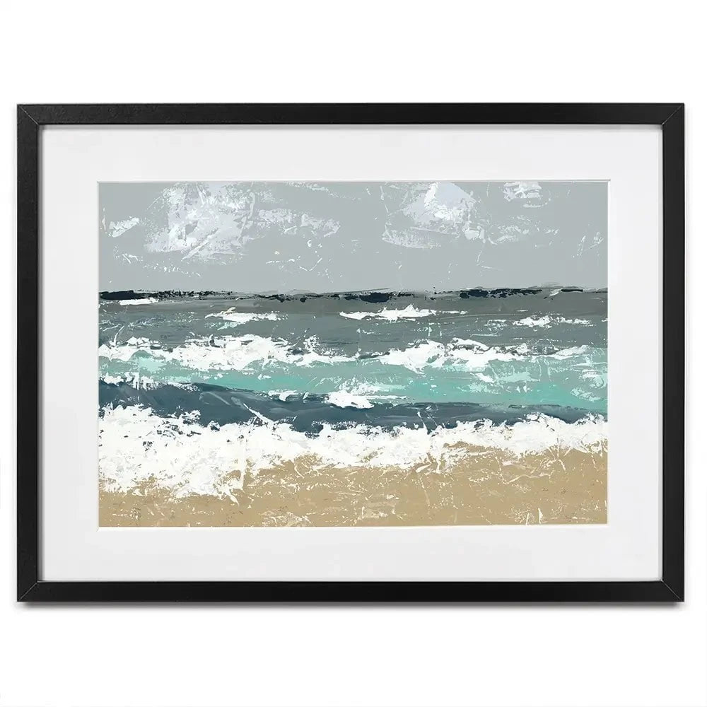 The Breakers Framed Art Print The Breakers Framed Art Print wall art product Jade Reynolds