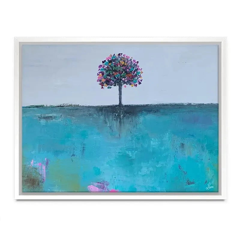 The Butterfly Tree Canvas Print The Butterfly Tree Canvas Print wall art product Laure Bury