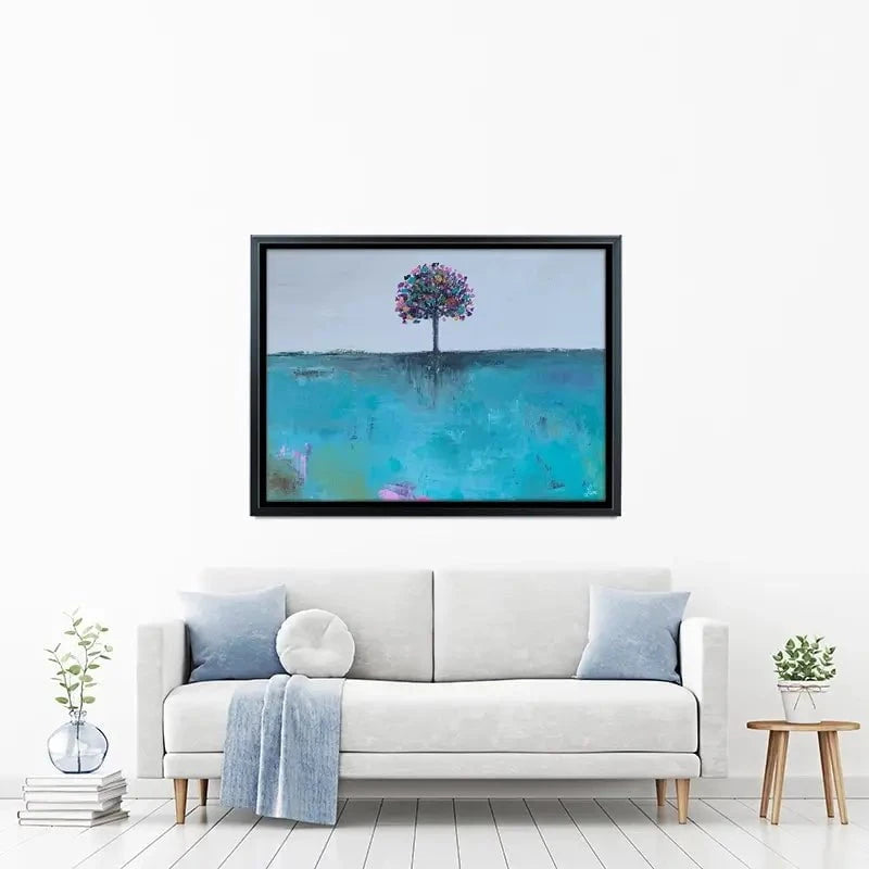 The Butterfly Tree Canvas Print The Butterfly Tree Canvas Print wall art product Laure Bury