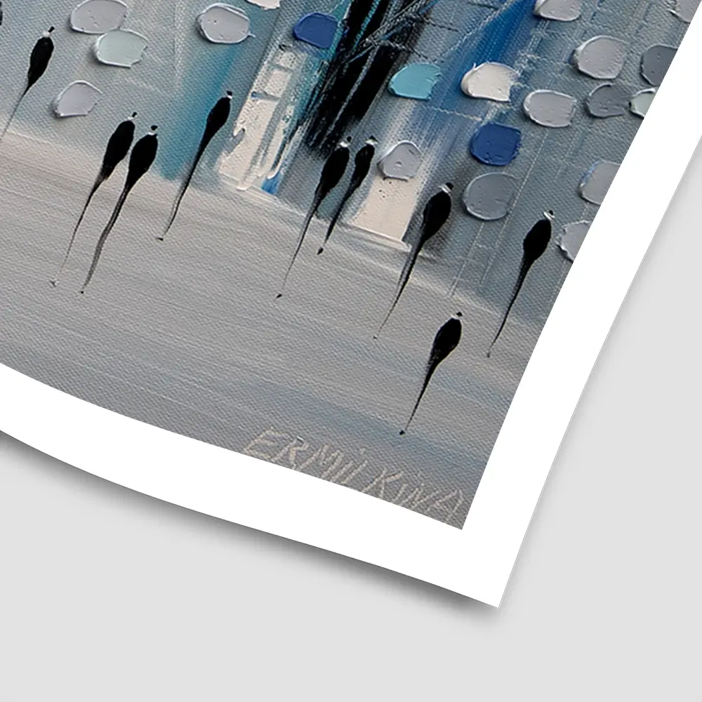 The Calm Mist Square Art Print The Calm Mist Square Art Print wall art product Ekaterina Ermilkina