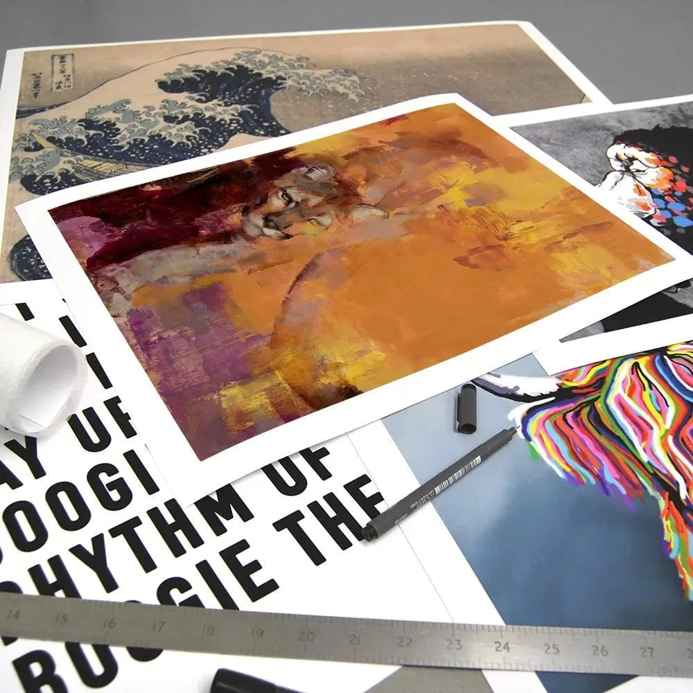 The Cat Who Walks Alone Art Print The Cat Who Walks Alone Art Print wall art product Julie Chapman