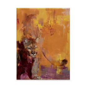 The Cat Who Walks Alone Canvas Print The Cat Who Walks Alone Canvas Print wall art product Julie Chapman