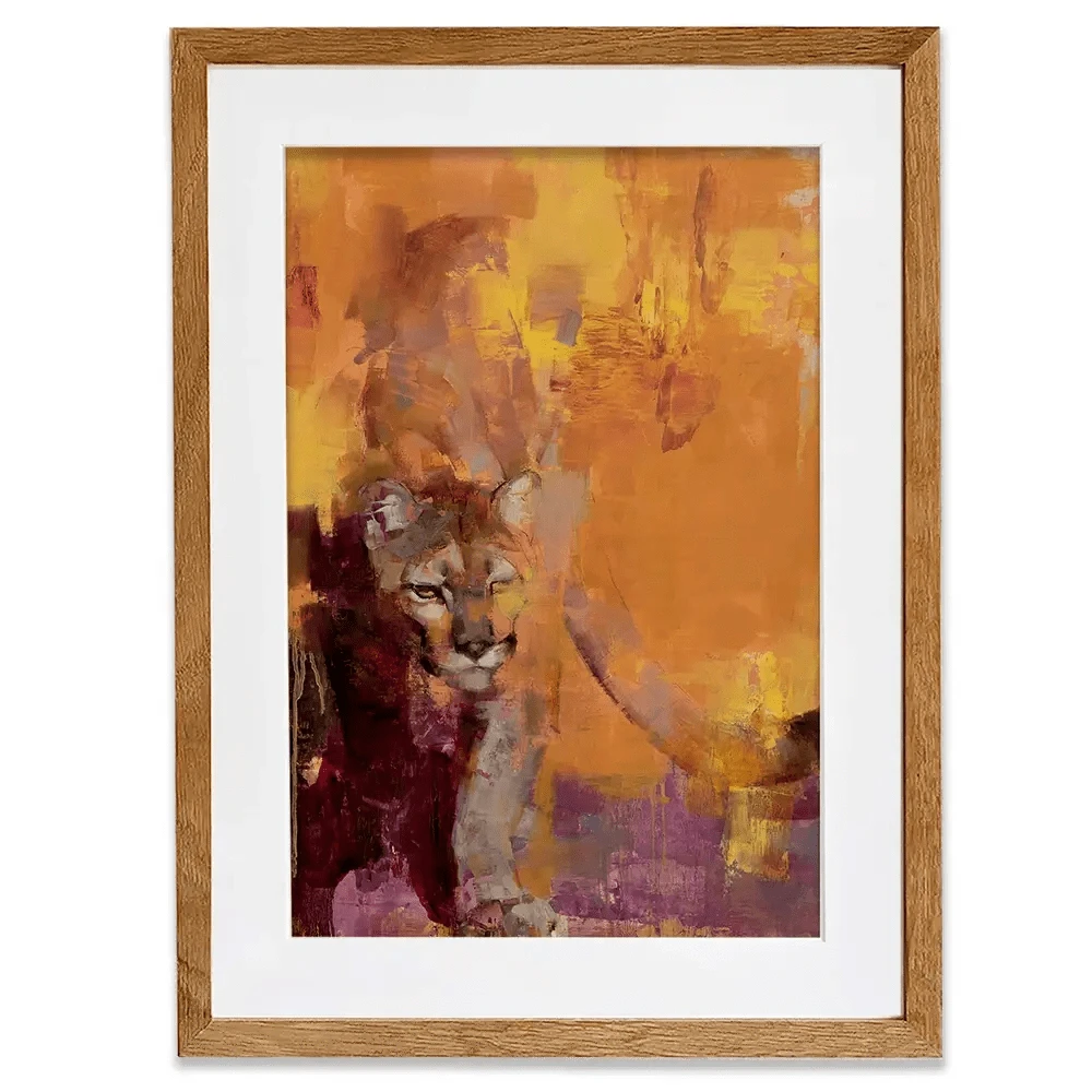 The Cat Who Walks Alone Framed Art Print The Cat Who Walks Alone Framed Art Print wall art product Julie Chapman