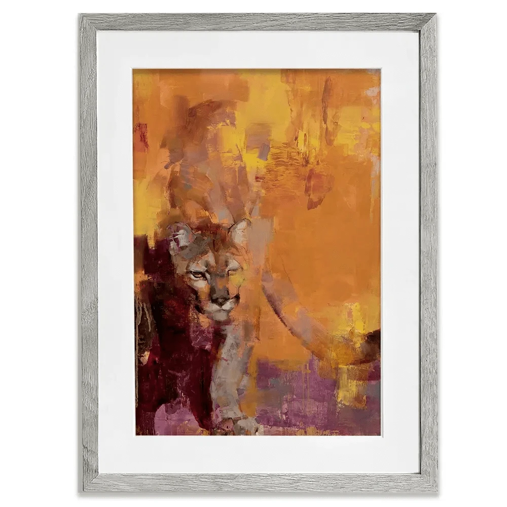 The Cat Who Walks Alone Framed Art Print The Cat Who Walks Alone Framed Art Print wall art product Julie Chapman
