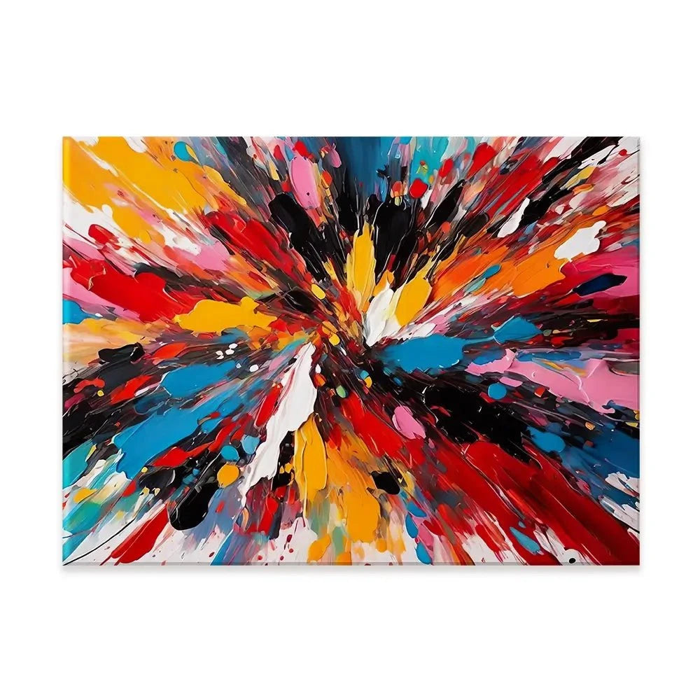 The Centre Of Colour Canvas Print The Centre Of Colour Canvas Print wall art product Violeta Allaberdieva