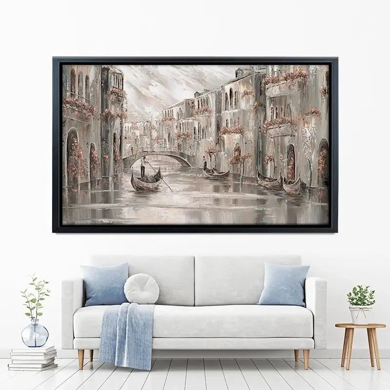 The Charm Of Venice Canvas Print The Charm Of Venice Canvas Print wall art product Isabella Karolewicz