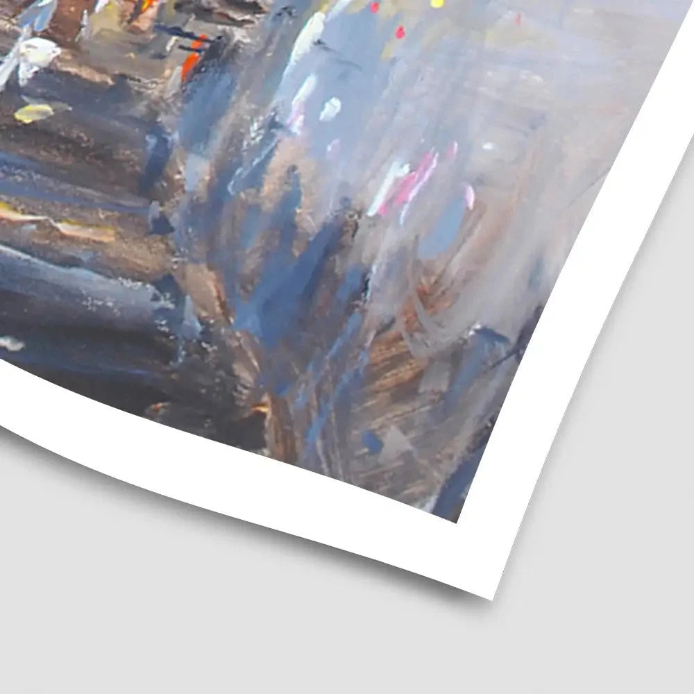 The City Ahead Art Print The City Ahead Art Print wall art product Allayn Stevens