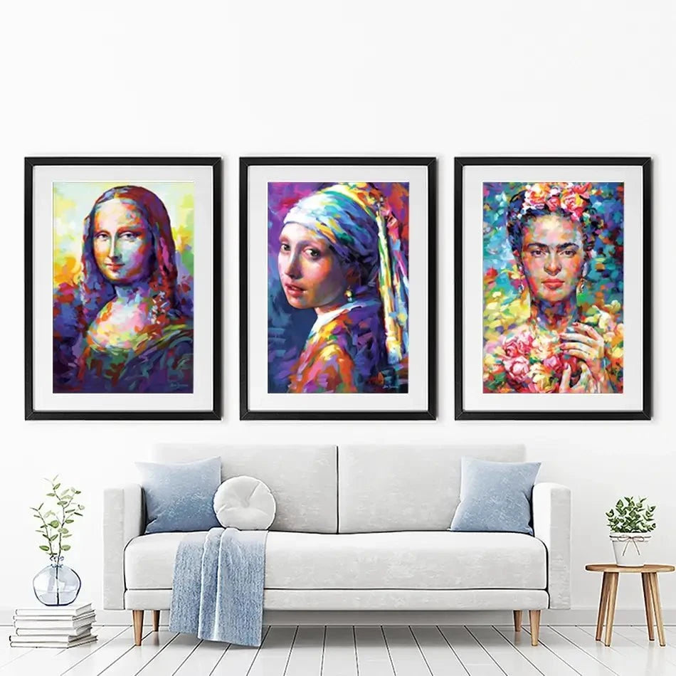 The Classics Framed Art Print Trio The Classics Framed Art Print Trio wall art product Leon Devenice