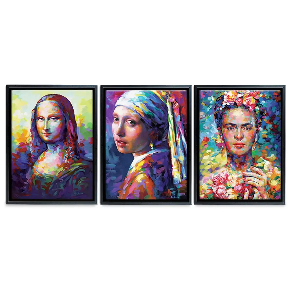 The Classics Trio Canvas Print The Classics Trio Canvas Print wall art product Leon Devenice