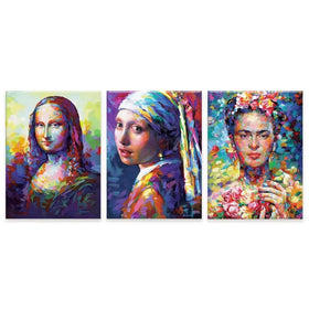 The Classics Trio Canvas Print The Classics Trio Canvas Print wall art product Leon Devenice