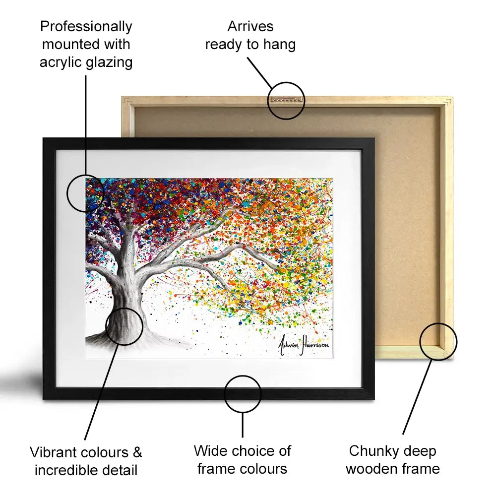 The Colour Of Dreams Framed Art Print The Colour Of Dreams Framed Art Print wall art product Ashvin Harrison