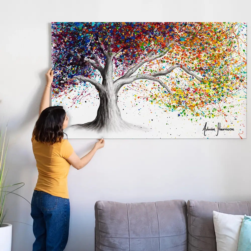 The Colour Of Dreams Oversized Canvas Print The Colour Of Dreams Oversized Canvas Print wall art product Art Print Shop