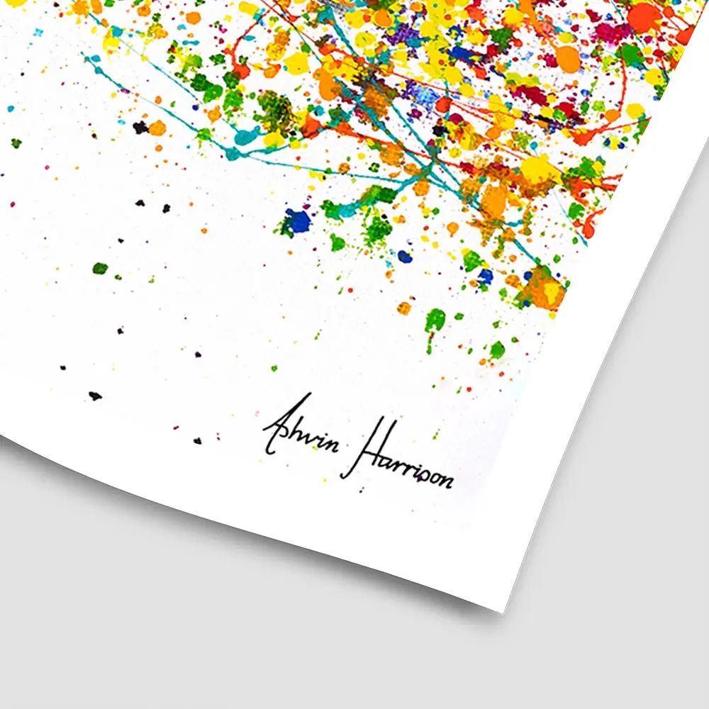 The Colour Of Dreams Square Art Print The Colour Of Dreams Square Art Print wall art product Ashvin Harrison