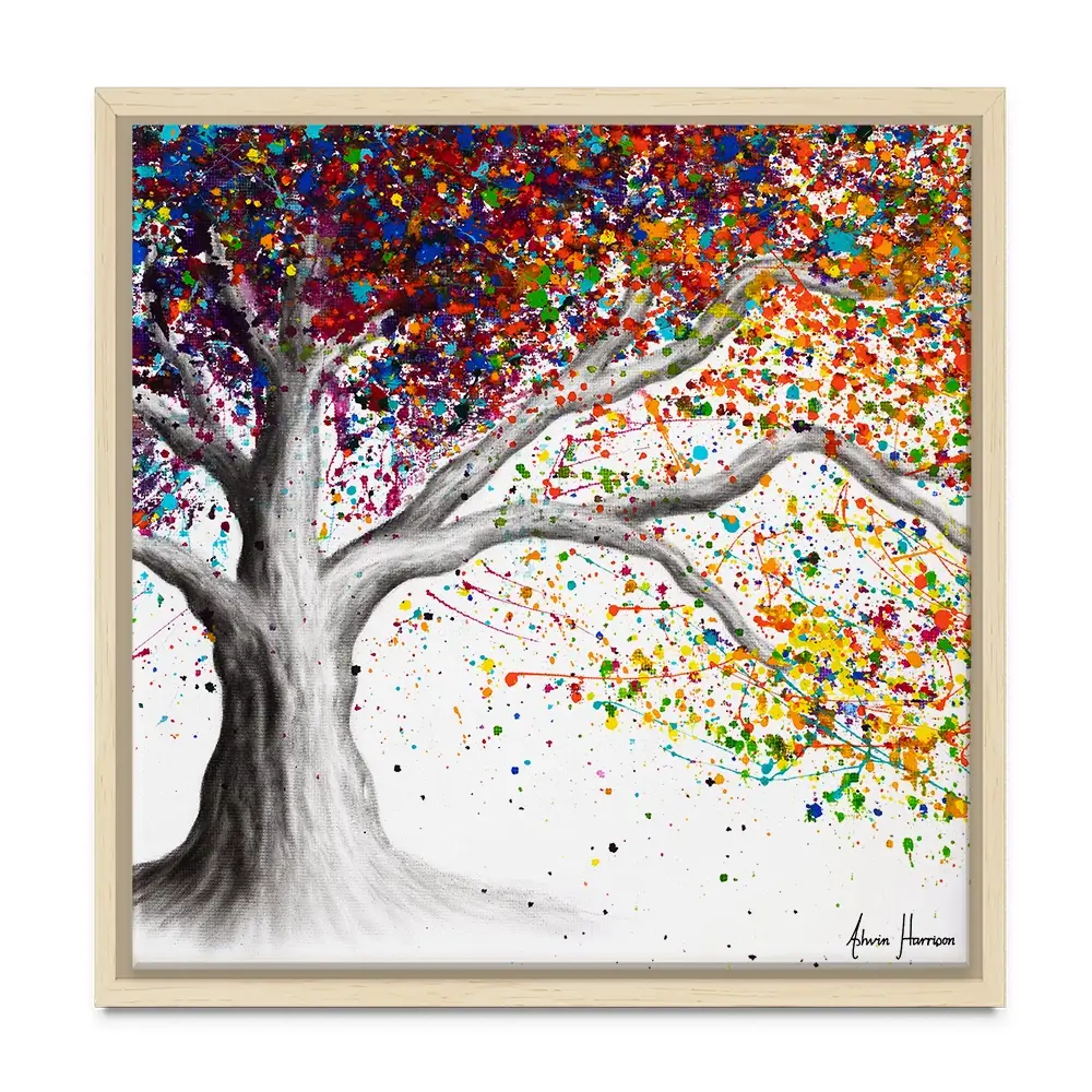 The Colour Of Dreams Square Canvas Print The Colour Of Dreams Square Canvas Print wall art product Ashvin Harrison