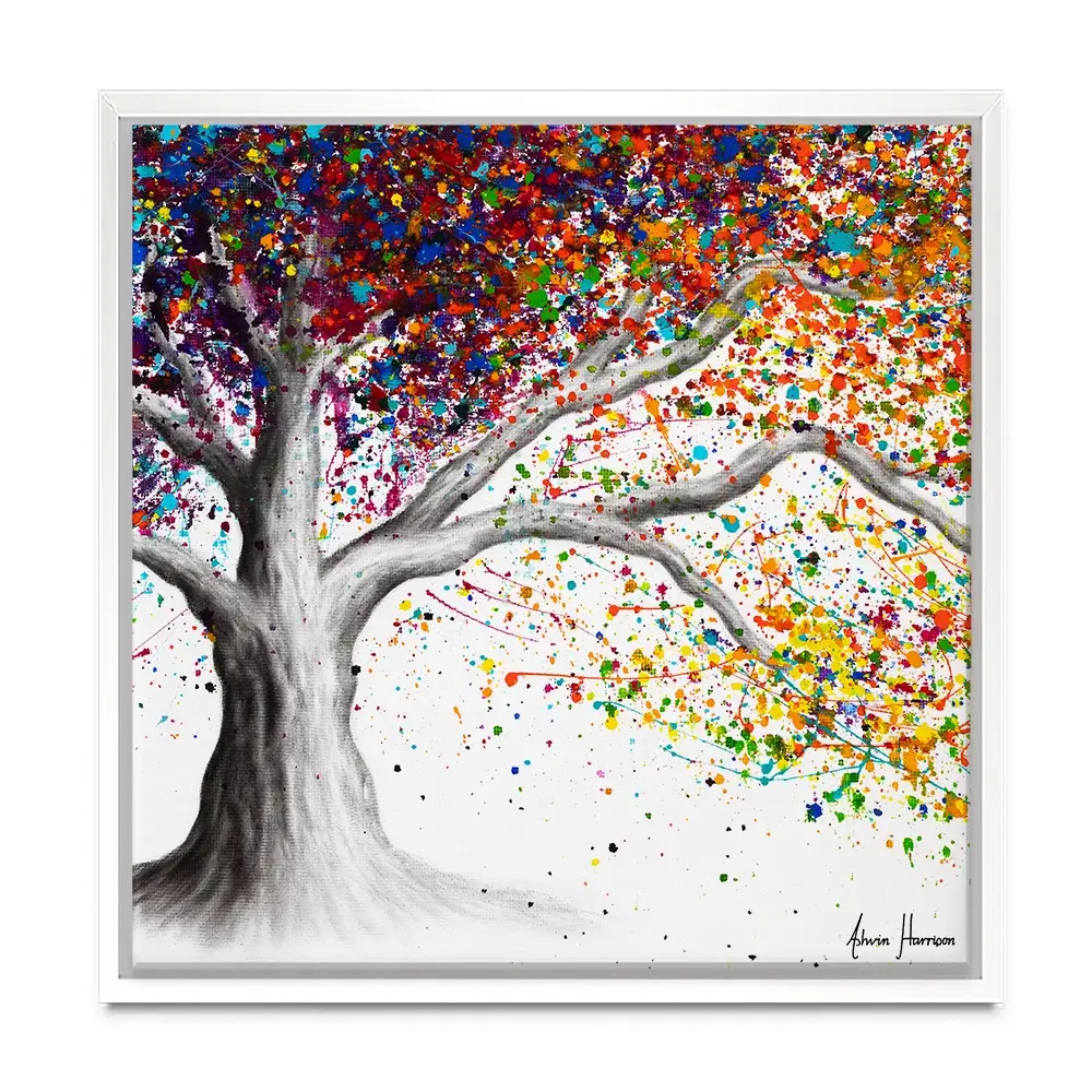 The Colour Of Dreams Square Canvas Print The Colour Of Dreams Square Canvas Print wall art product Ashvin Harrison