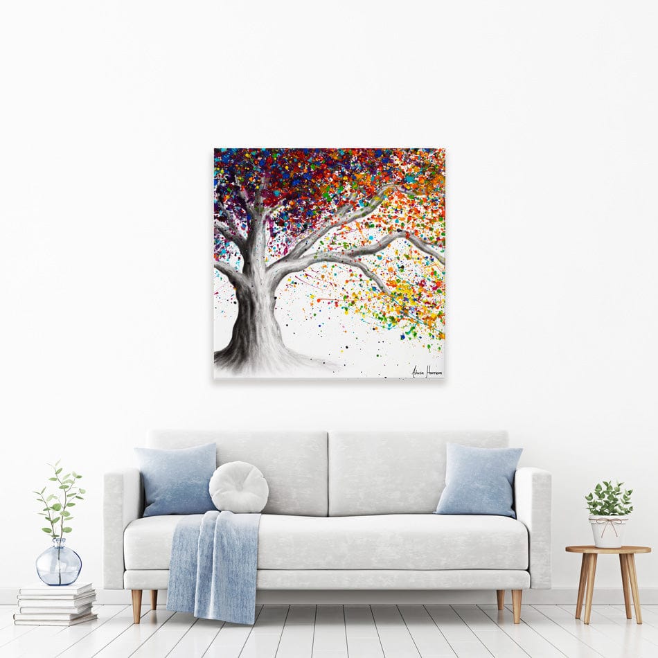 The Colour Of Dreams Square Canvas Print wall art product Ashvin Harrison