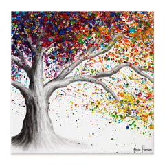 The Colour Of Dreams Square Canvas Print wall art product Ashvin Harrison