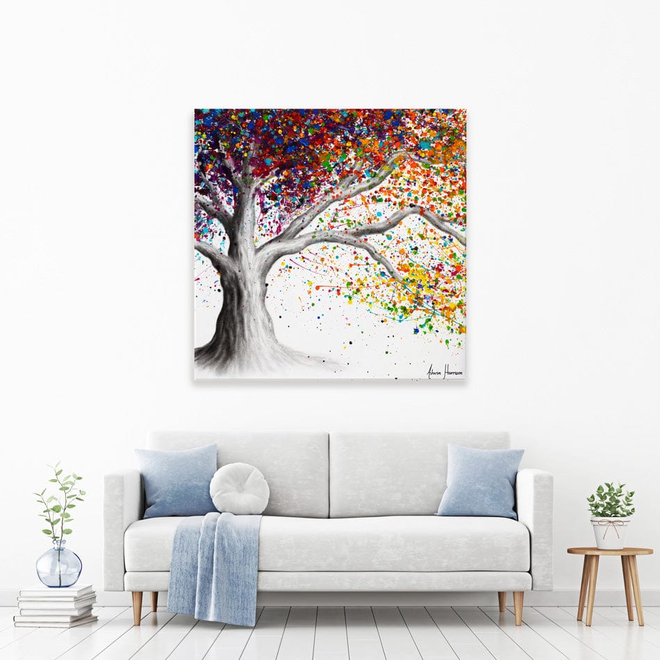 The Colour Of Dreams Square Canvas Print wall art product Ashvin Harrison