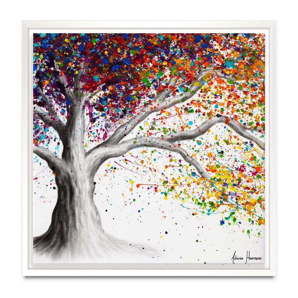The Colour Of Dreams Square Canvas Print wall art product Ashvin Harrison
