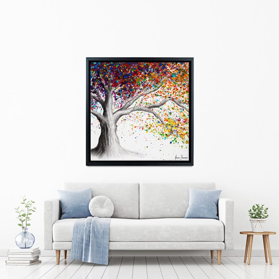 The Colour Of Dreams Square Canvas Print wall art product Ashvin Harrison