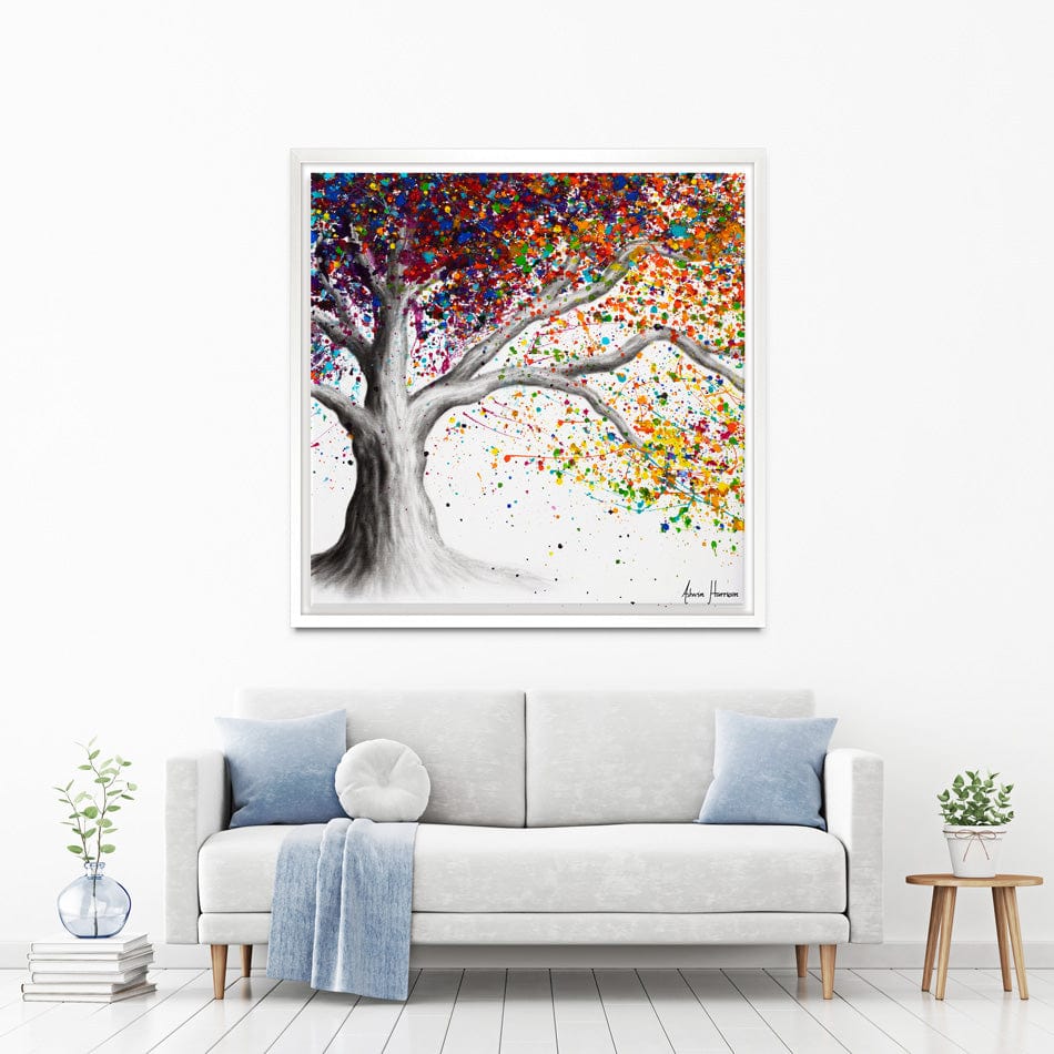 The Colour Of Dreams Square Canvas Print wall art product Ashvin Harrison