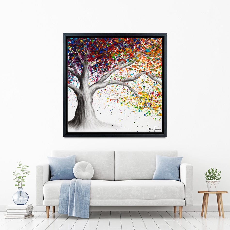 The Colour Of Dreams Square Canvas Print wall art product Ashvin Harrison