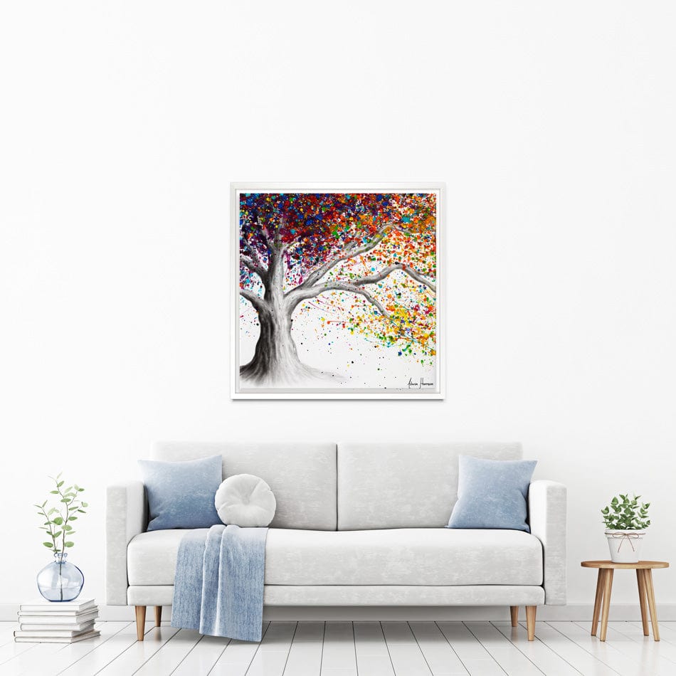 The Colour Of Dreams Square Canvas Print wall art product Ashvin Harrison