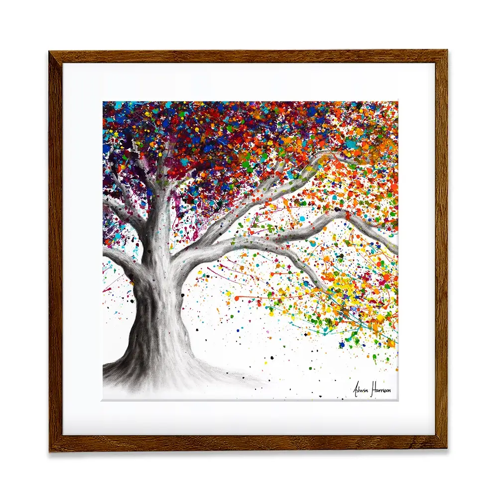 The Colour Of Dreams Square Framed Art Print The Colour Of Dreams Square Framed Art Print wall art product Ashvin Harrison
