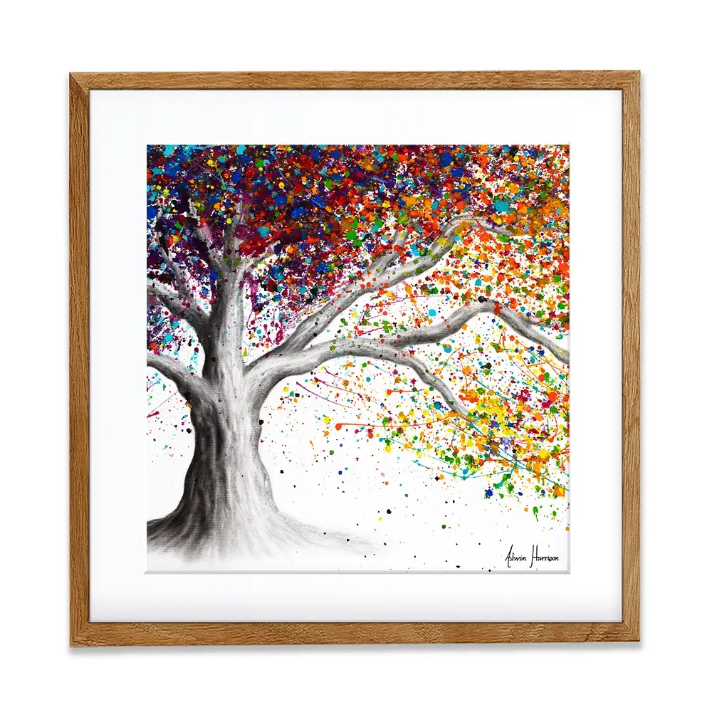 The Colour Of Dreams Square Framed Art Print The Colour Of Dreams Square Framed Art Print wall art product Ashvin Harrison