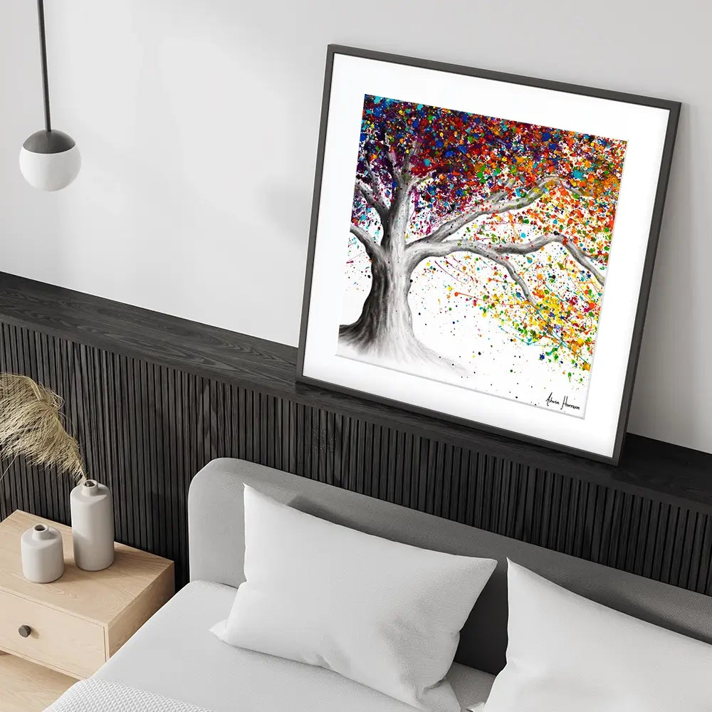 The Colour Of Dreams Square Framed Art Print The Colour Of Dreams Square Framed Art Print wall art product Ashvin Harrison