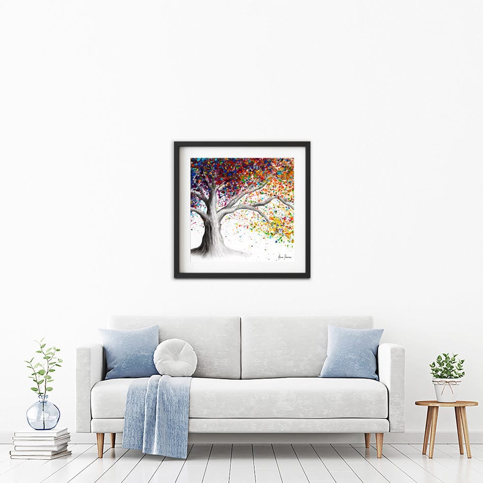 The Colour Of Dreams Square Framed Art Print wall art product Ashvin Harrison
