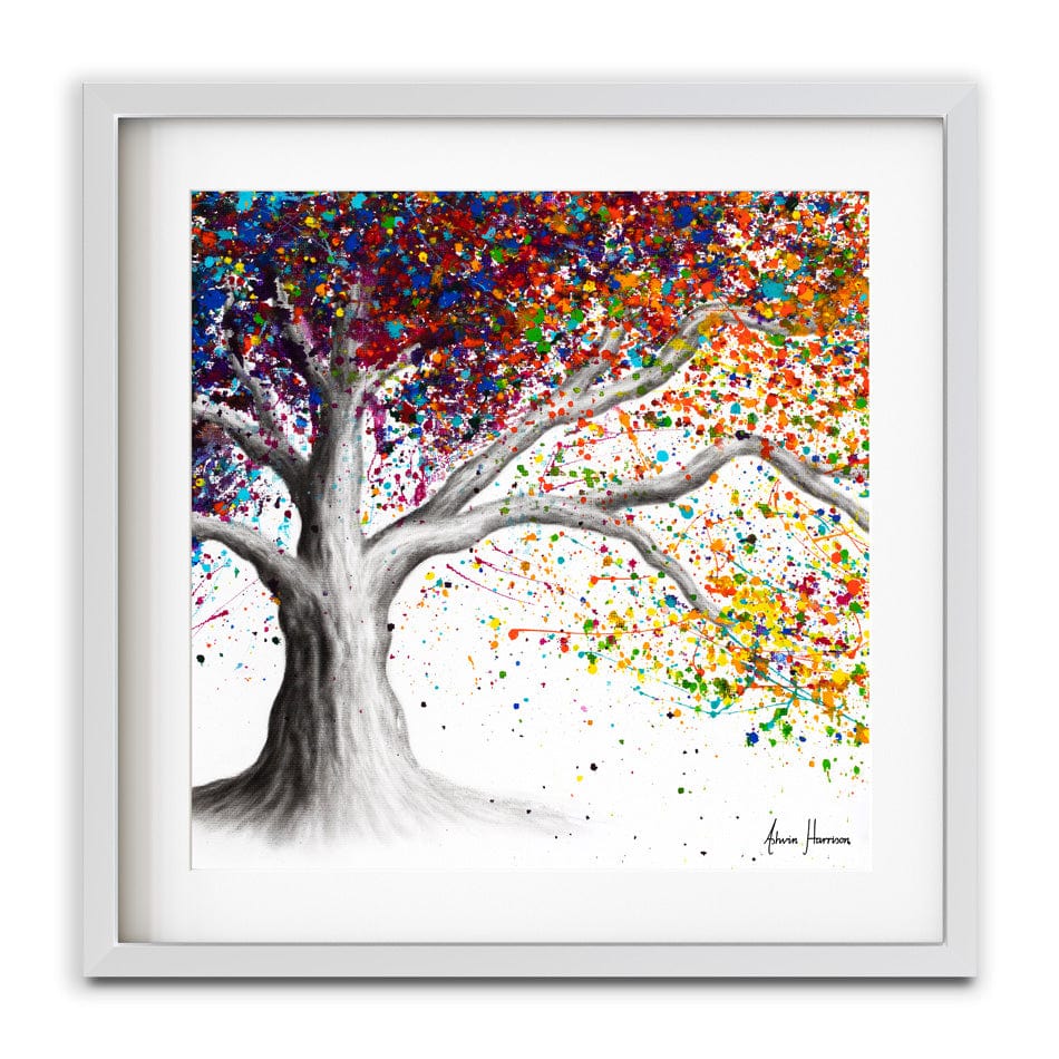 The Colour Of Dreams Square Framed Art Print wall art product Ashvin Harrison
