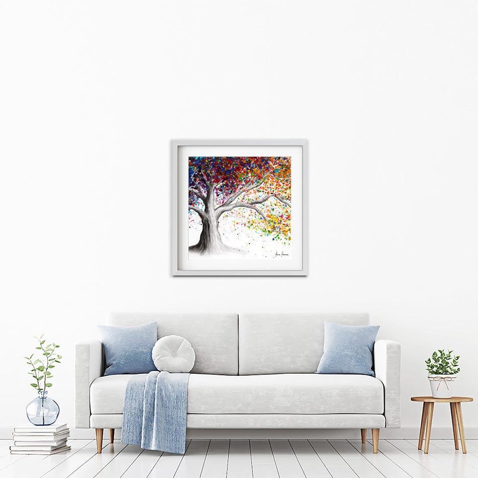 The Colour Of Dreams Square Framed Art Print wall art product Ashvin Harrison
