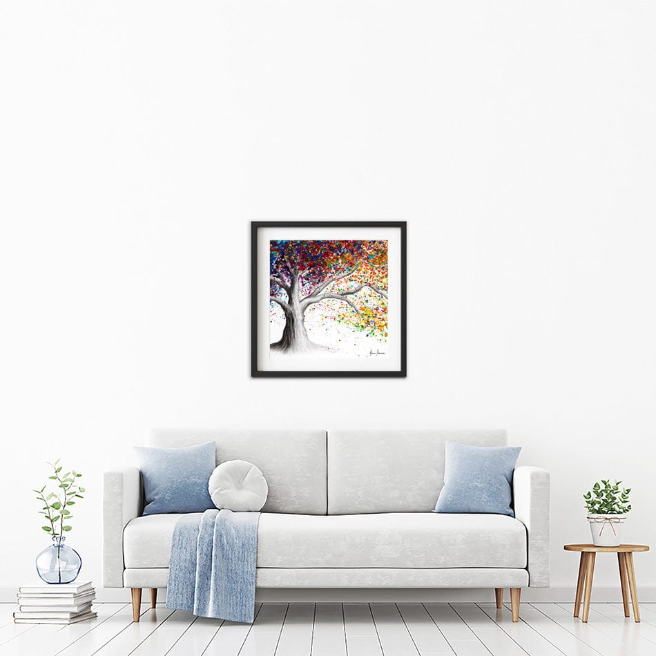 The Colour Of Dreams Square Framed Art Print wall art product Ashvin Harrison