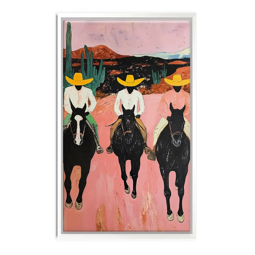 The Cowboys Canvas Print The Cowboys Canvas Print wall art product IAmHomeStudio