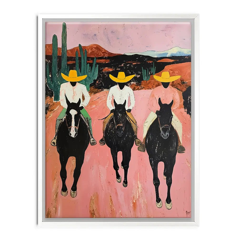 The Cowboys Canvas Print The Cowboys Canvas Print wall art product IAmHomeStudio