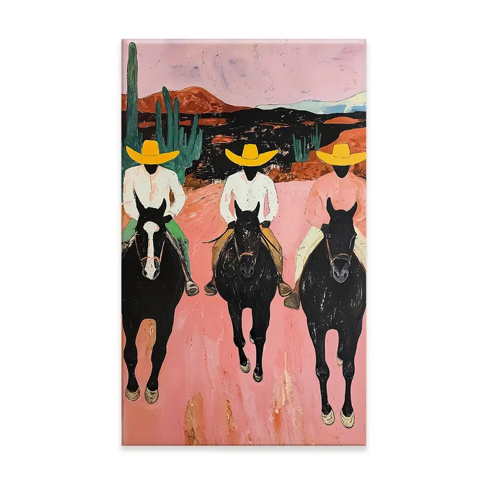 The Cowboys Canvas Print The Cowboys Canvas Print wall art product IAmHomeStudio
