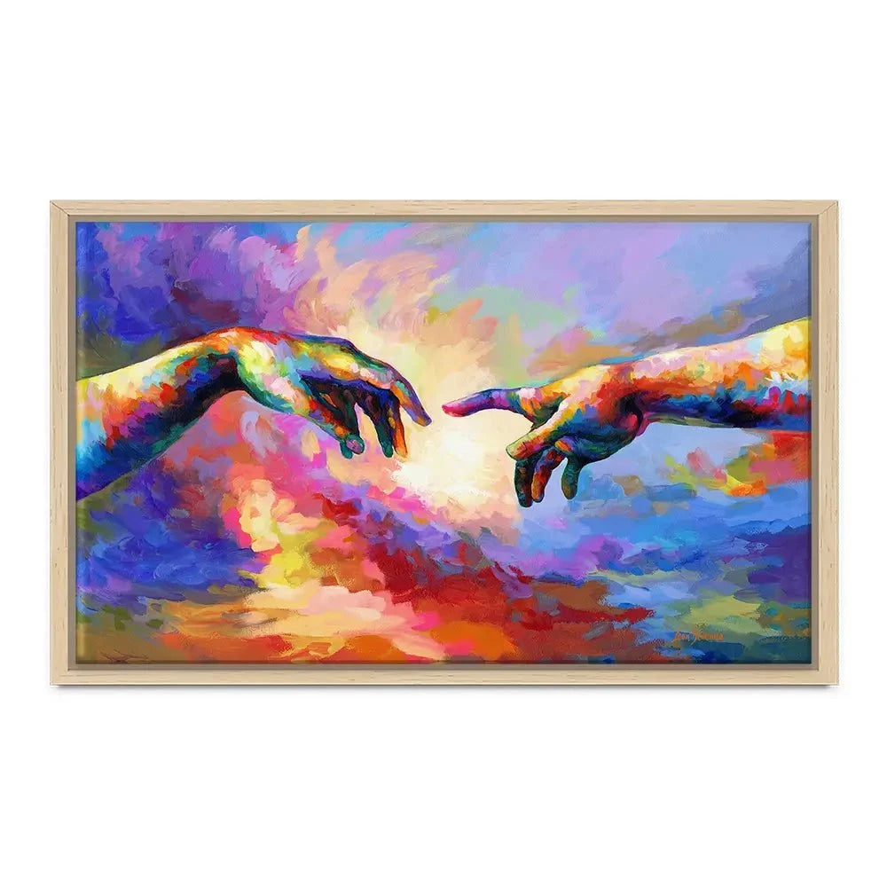 The Creation Of Adam Canvas Print The Creation Of Adam Canvas Print wall art product Leon Devenice
