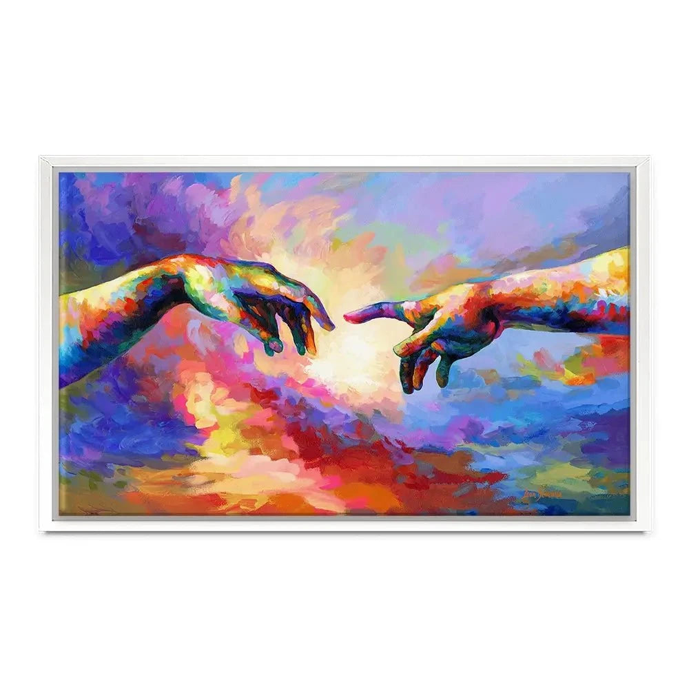 The Creation Of Adam Canvas Print The Creation Of Adam Canvas Print wall art product Leon Devenice