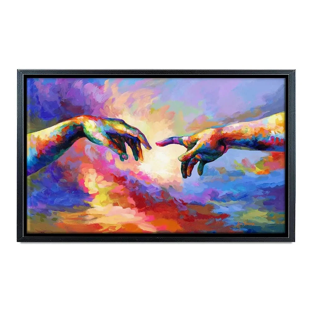 The Creation Of Adam Canvas Print The Creation Of Adam Canvas Print wall art product Leon Devenice